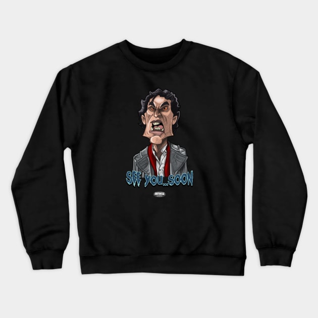 Jerry Dandridge Crewneck Sweatshirt by AndysocialIndustries